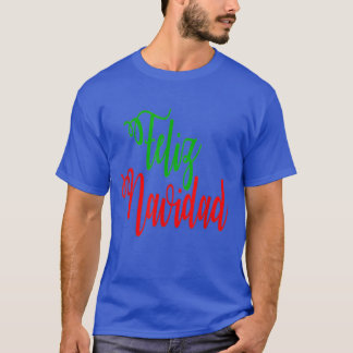 Feliz Navidad Spain God jul 2021 Funny F T Shirt