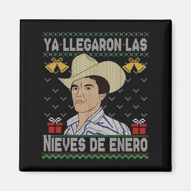 Feliz Navidad Spanish Las Nieves De Enero El Del C Magnet (Framsidan)