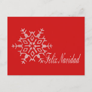 Feliz Navidad Spansk julkort Helg Vykort