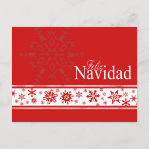 Feliz Navidad Spansk julkort Helg Vykort