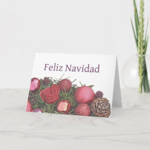 Feliz Navidad - spansk julkort Helgkort