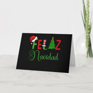 Feliz Navidad Spansk julkort Helgkort