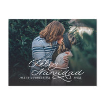 Feliz Navidad, spansk julkort, vykort