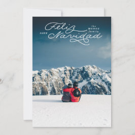 Feliz Navidad, spanska julkort, fotokort Julkort