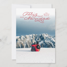 Feliz Navidad, spanska julkort, fotokort Julkort
