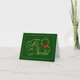 Feliz Navidad - spanska tarjetas - helgdagskort Helgkort