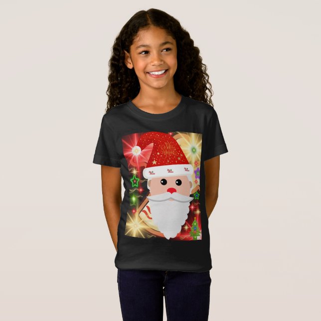 Feliz Navidad  T Shirt (Hel framsida)