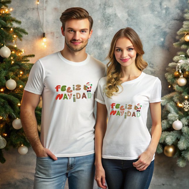Feliz Navidad T Shirt (Skapare uppladdad)