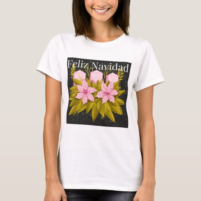 feliz navidad t shirt (Framsida)