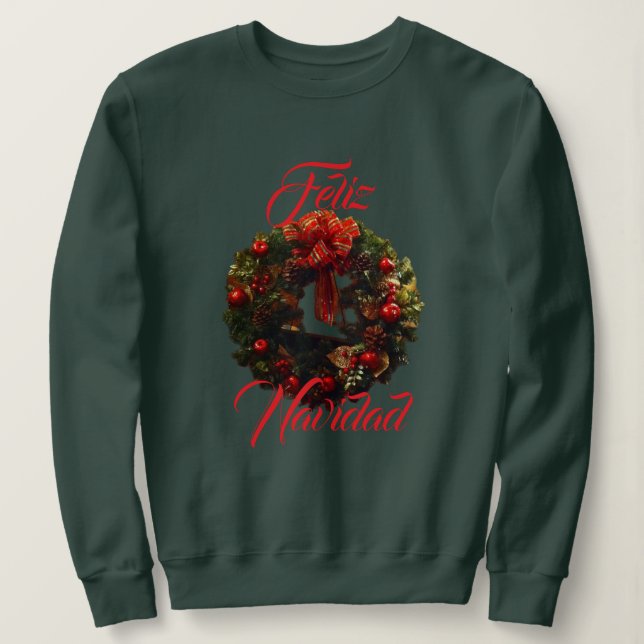’Feliz Navidad’ T Shirt (Design framsida)