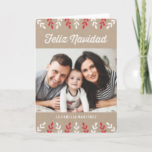Feliz Navidad Tarjeta de Navidad Helgkort
