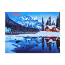 Feliz Navidad Tarjeta Postal