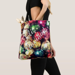 "Feliz Navidad" Tote Bag Tygkasse