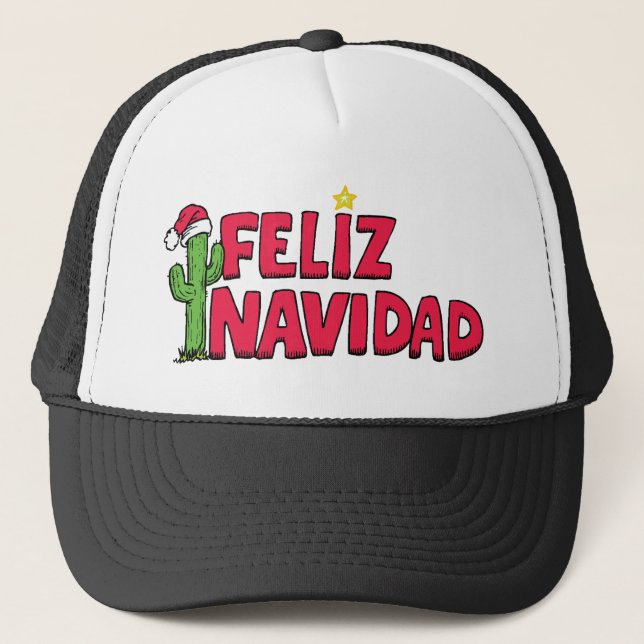 Feliz Navidad Truckerkeps (Framsida)