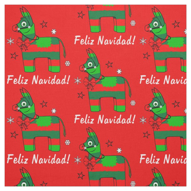 Feliz Navidad! Tyg (Provkarta)
