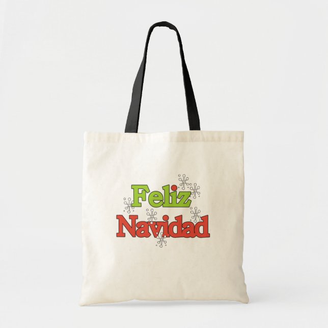 Feliz Navidad Tygkasse (Framsidan)