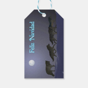 Feliz Navidad - Varg Pack Presentetikett