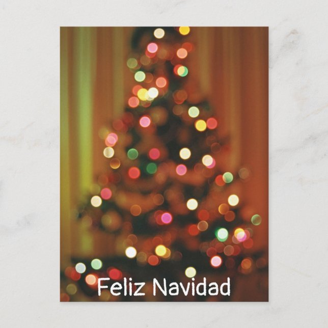 Feliz Navidad Vykort (Framsida)