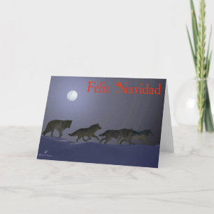 Feliz Navidad - Wolfpack Helgkort