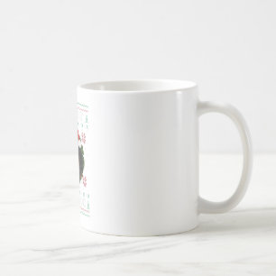 Feliz Navidog Cavalier Hund Santa Hat Ug Kaffemugg