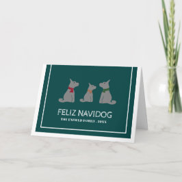 Feliz Navidog, den lustiga spanska julen Kort
