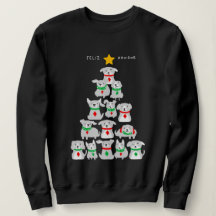 Feliz Navidog Julgran