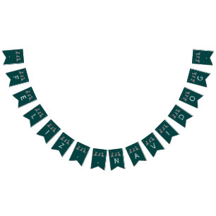 Feliz Navidog, spanska julen Party Vimplar