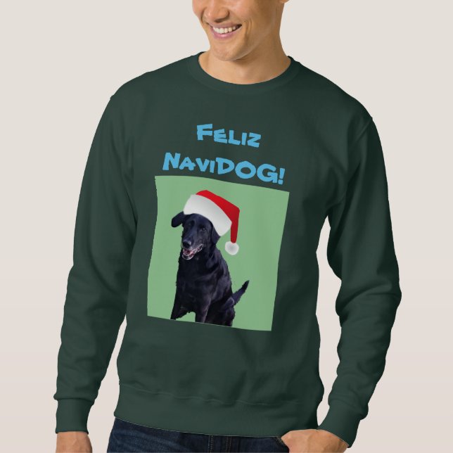 Feliz Navidog Sweatshirt (Framsida)