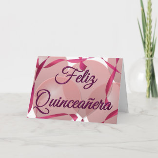 Feliz Quinceañera - 15th födelsedag för lycklig Inbjudan