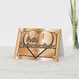 Feliz Quinceañera - 15th födelsedag för lycklig Inbjudan