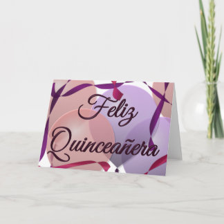 Feliz Quinceañera - 15th födelsedag för lycklig Inbjudan