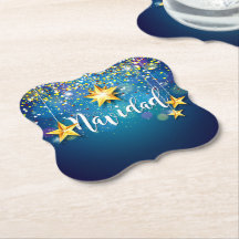 Felize Navidad Guld Stars jul