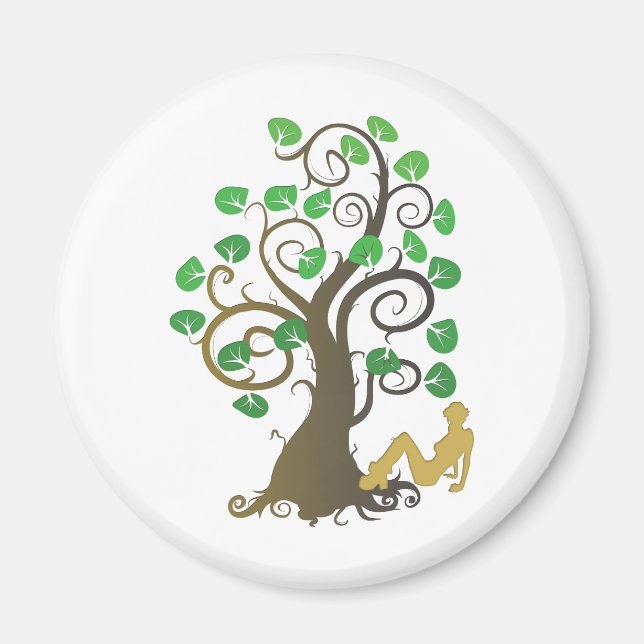 Fell från Familjen Träd Magnet (Framsidan)