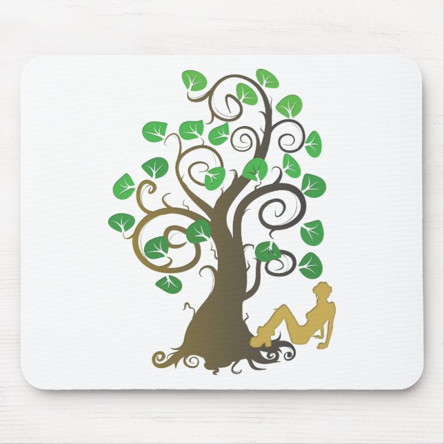 Fell från Familjen Träd Musmatta (Framsidan)