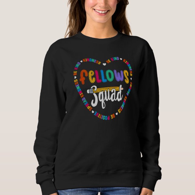 Fellows Squad Team ska vara typ School Fellows Tea T Shirt (Framsida)