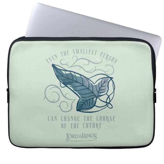 Fellowship Elven Brooch Quote Graphic Laptop Fodral (Framsidan)