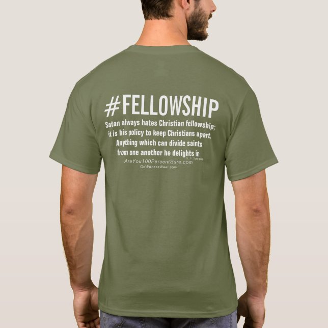 #Fellowship T Shirt (Baksida)