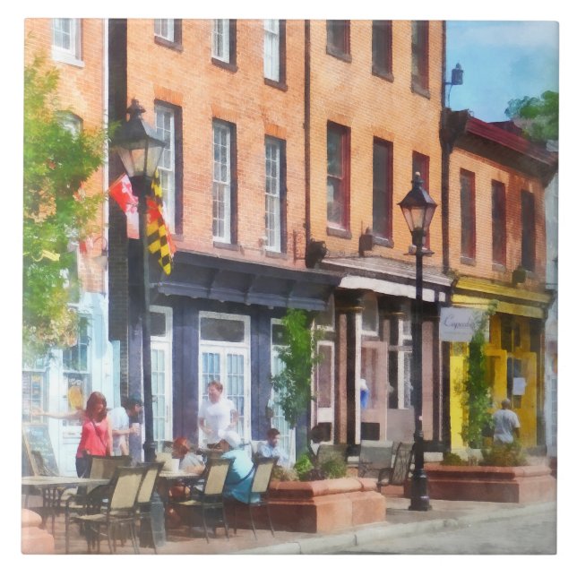 Fells Point Street Kakelplatta (Framsidan)