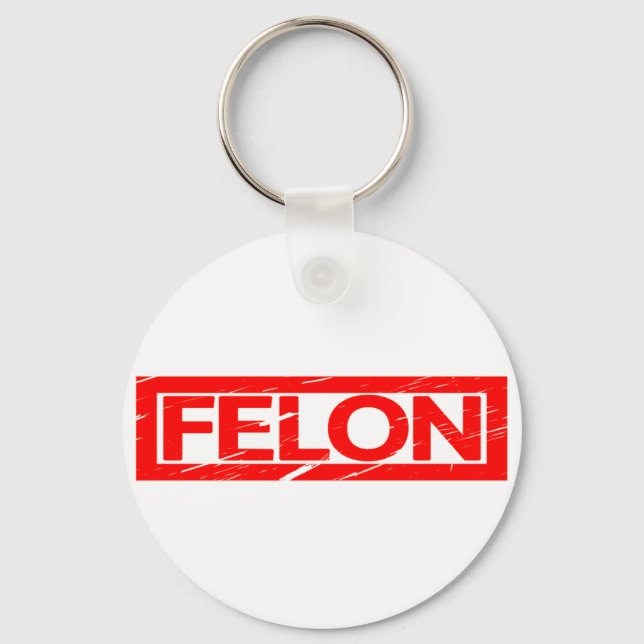 Felon Frimärke Nyckelring (Framsida)