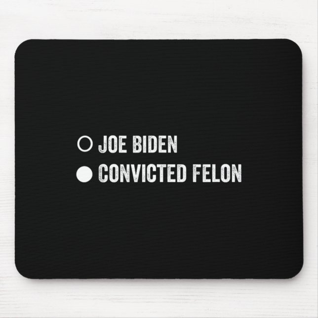 Felon Funny Pro Trump 2024 Musmatta (Framsidan)