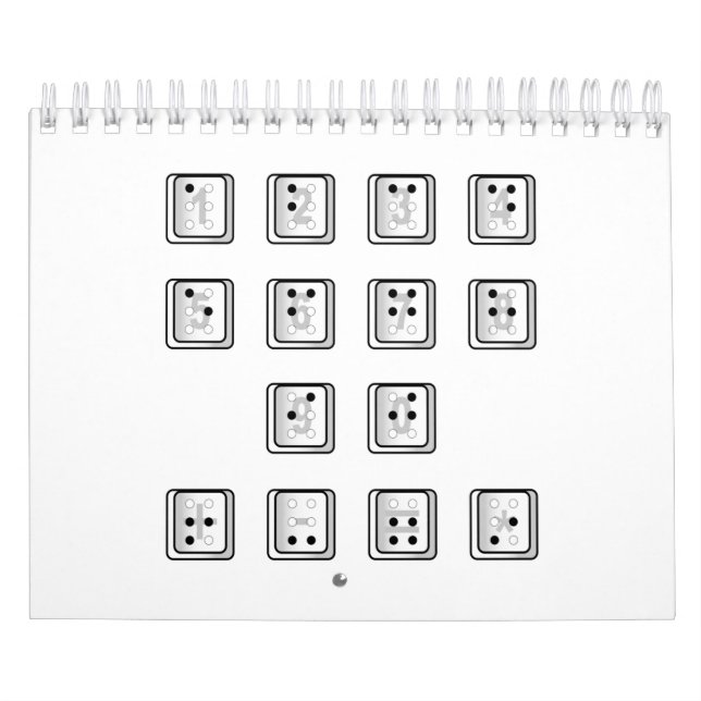 Felpunktsdatorns Nyckel-nummer Kalender (Omslag)