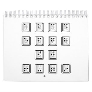 Felpunktsdatorns Nyckel-nummer Kalender