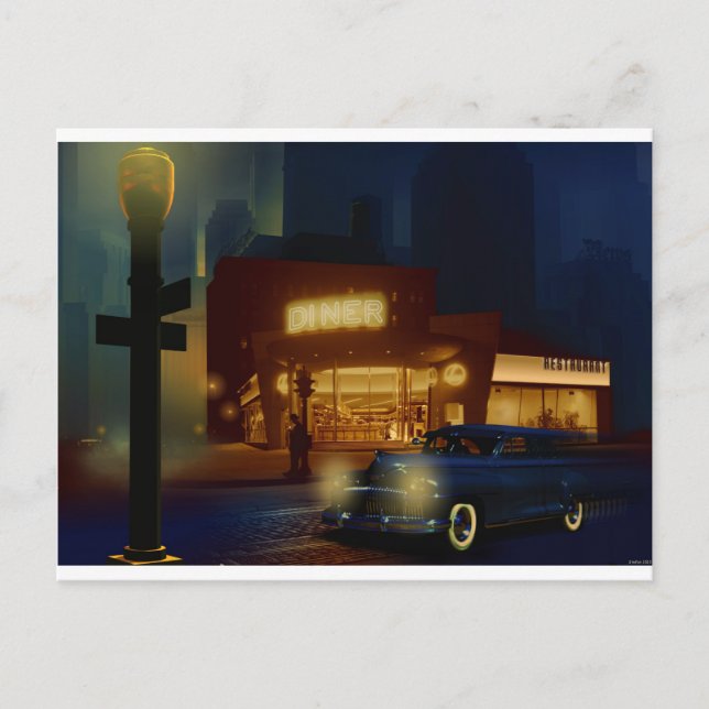 Felsökaren - kl. 5.00. vykort (Framsida)