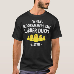 Felsökning av gummi Anka när programmen talar T Shirt