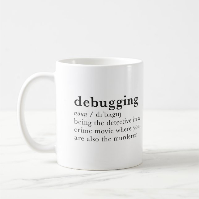 felsökning. lexikon kaffemugg (Vänster)