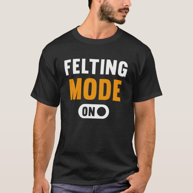 Felsökningsläge på t shirt (Framsida)