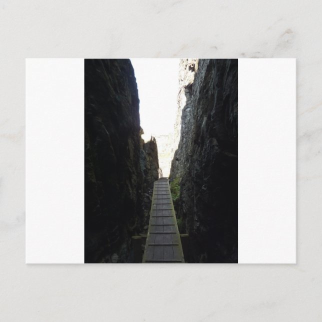 Felsschlucht Vykort (Framsida)