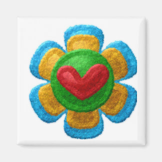 FELT FLOWER Locker Magnets, kylskåp Magnet