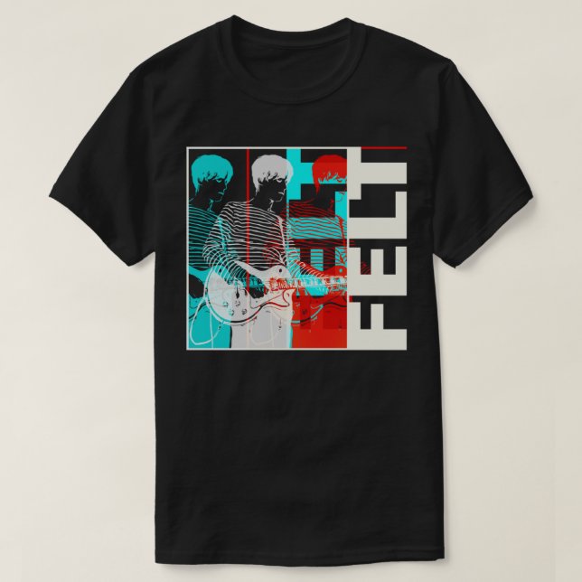 FELT IN 3D-indie pop band Essential T-Shirt (Design framsida)