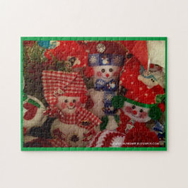 Felt Ornaments Puzzle Pussel